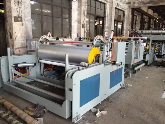 Macchina di laminazione per rivestimento hot melt Psa a doppio strato automatizzata con film in PE da 1600 mm