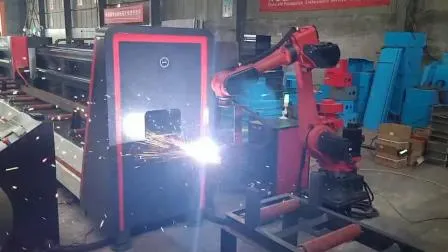 Tubo rettangolare quadrato rotondo Ipe Ipa Hea Hep/Acciaio per canali/Acciaio a forma di H/Acciaio ad angolo/Macchina da taglio al plasma per tubi Robort a I Beam